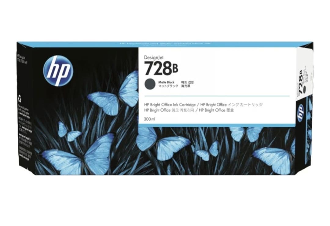 HP728純正インク300ml大容量4色セット個セット