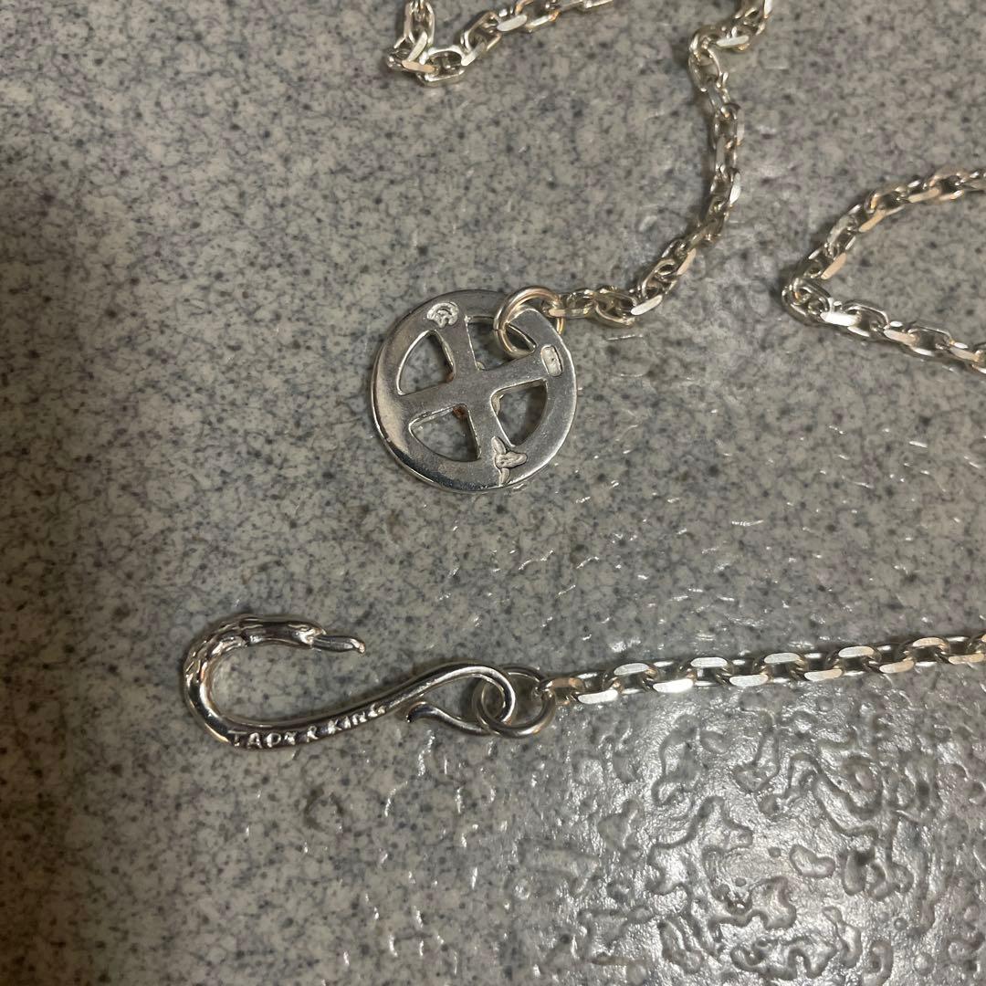 TADY & KING (タディアンドキング) 銀製 約55cm(黒G18）