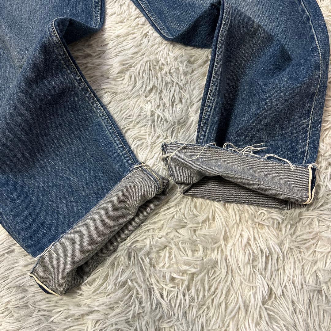 【新品】chimala SELVEDGE DENIM インディゴ染め 27サイズ