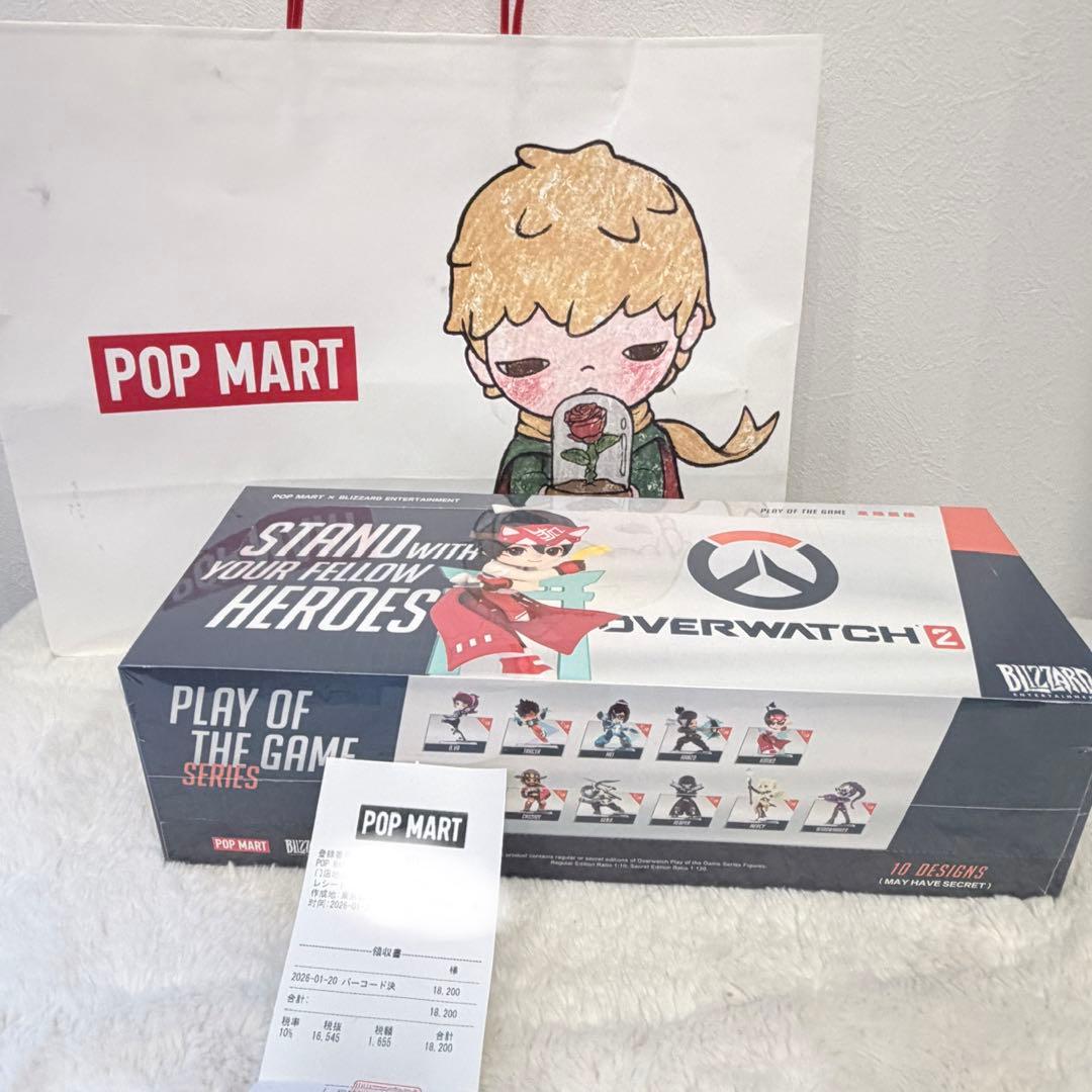 【未開封】POP MART OVERWATCH アソートボックス（10個入）
