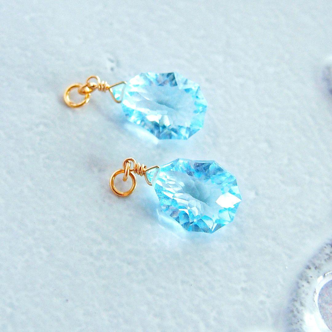 Kaya様　グリーンバンデッドオニキス　チャーム　14kgf　他4点