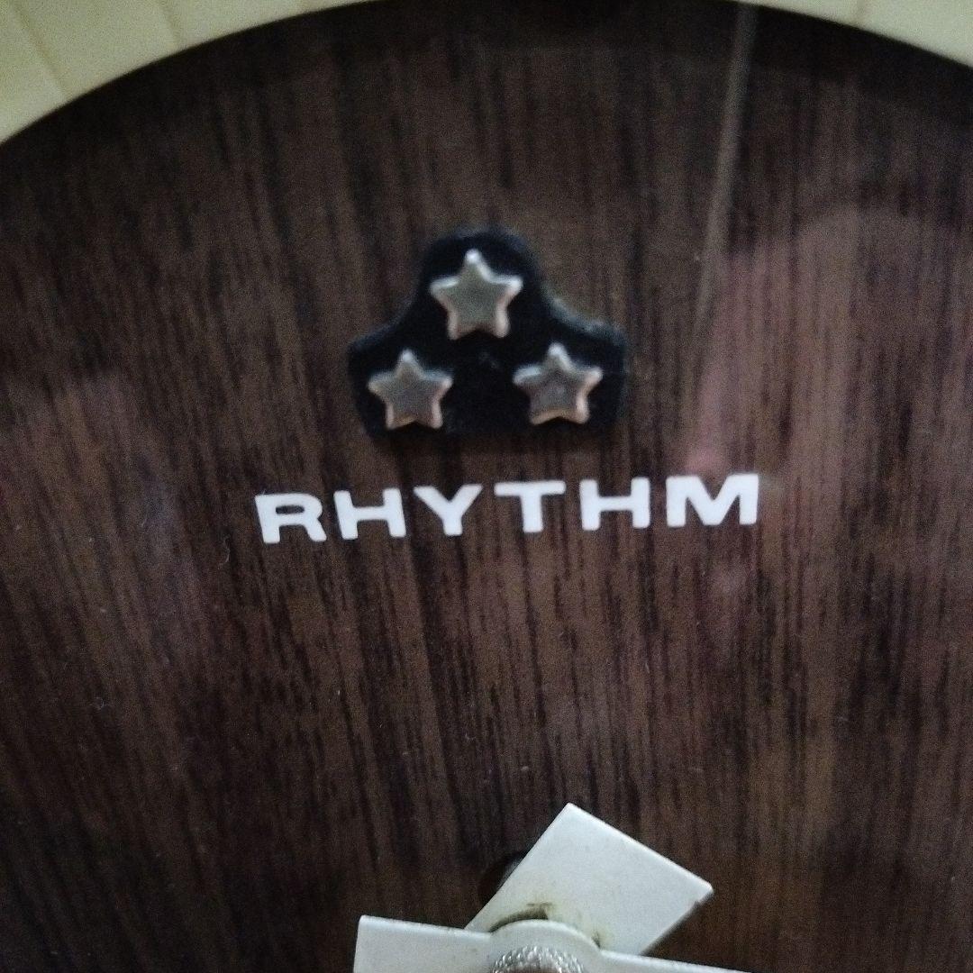 RHYTHM THREE STAR 掛時計 30日巻き