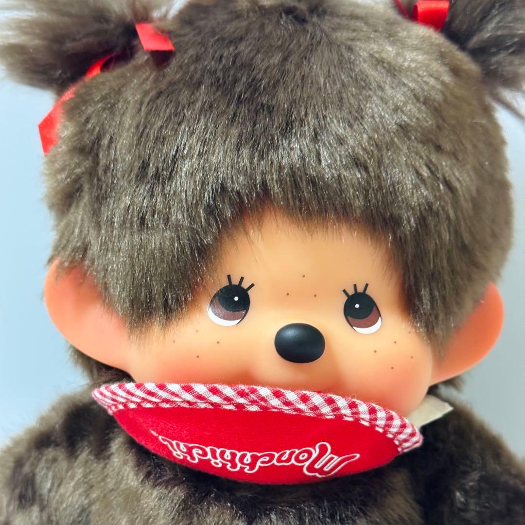 キムガン　モンチッチ M お座り 女の子 ツインテール お洋服付き