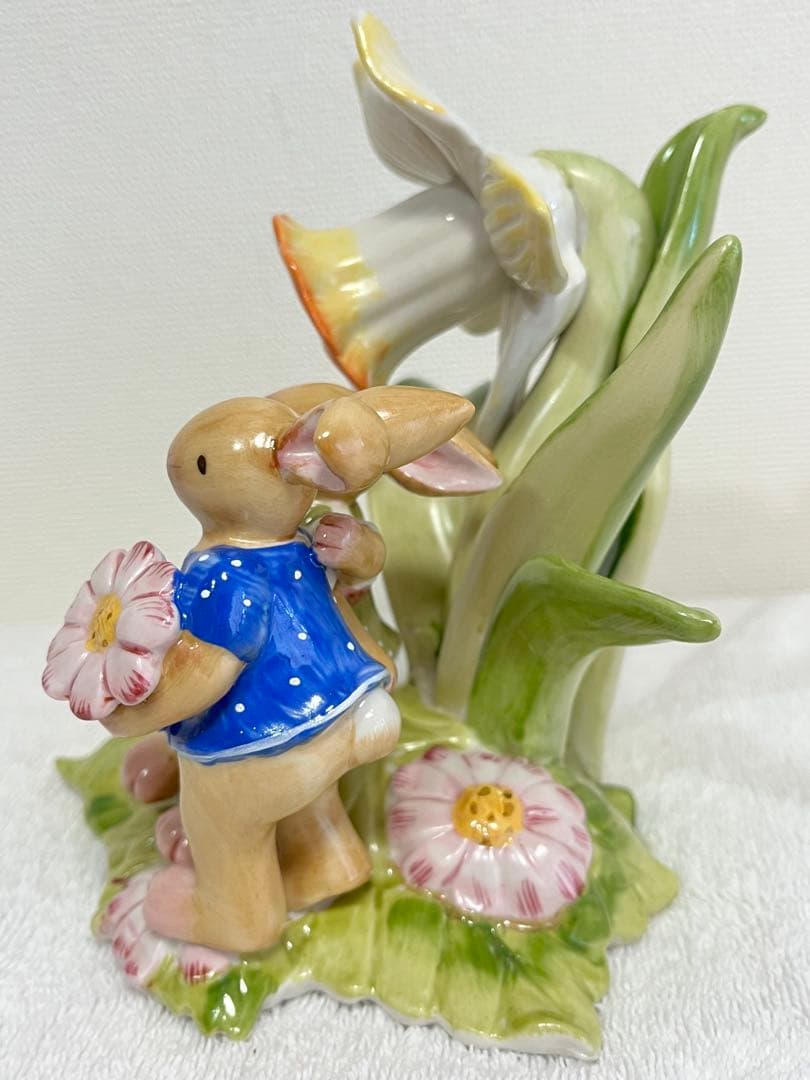 陶器　ビレロイ&ボッホ Villerndy&boch うさぎの家族