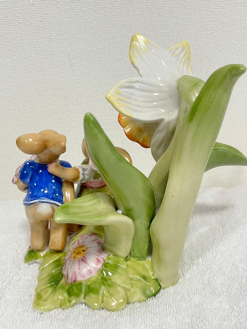 陶器　ビレロイ&ボッホ Villerndy&boch うさぎの家族