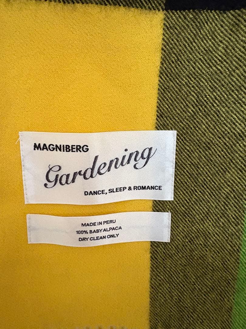 MAGNIBERG Gardening マフラー　ストール　レディース＆メンズ