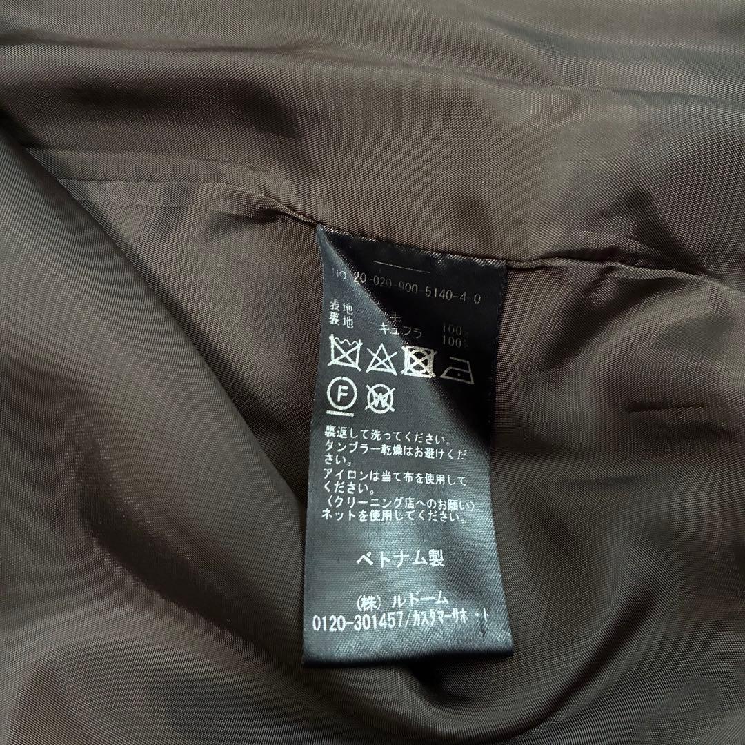 【極美品】IENA ロングスリットコート ウール100% グレージュ 36