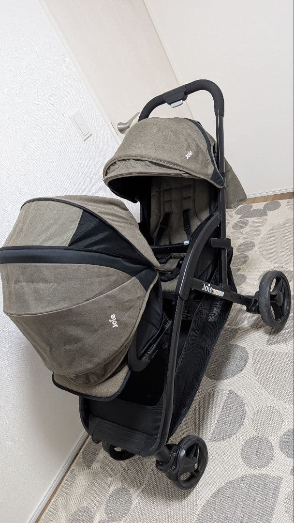 Joie 2人乗りベビーカー 美品 引取り来て頂ける方