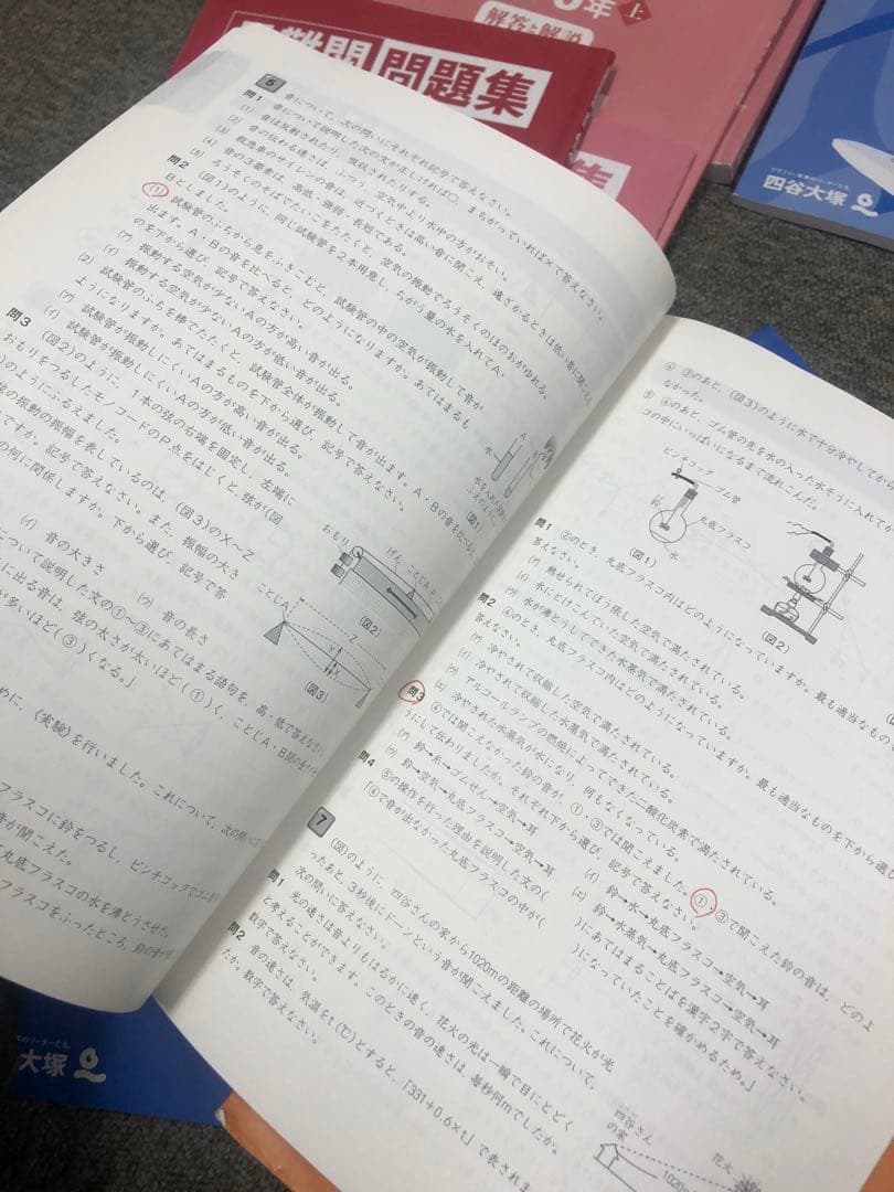 四谷大塚　６年予習/演習/漢字/計算　上　中古　2024年版　状態おおむね良