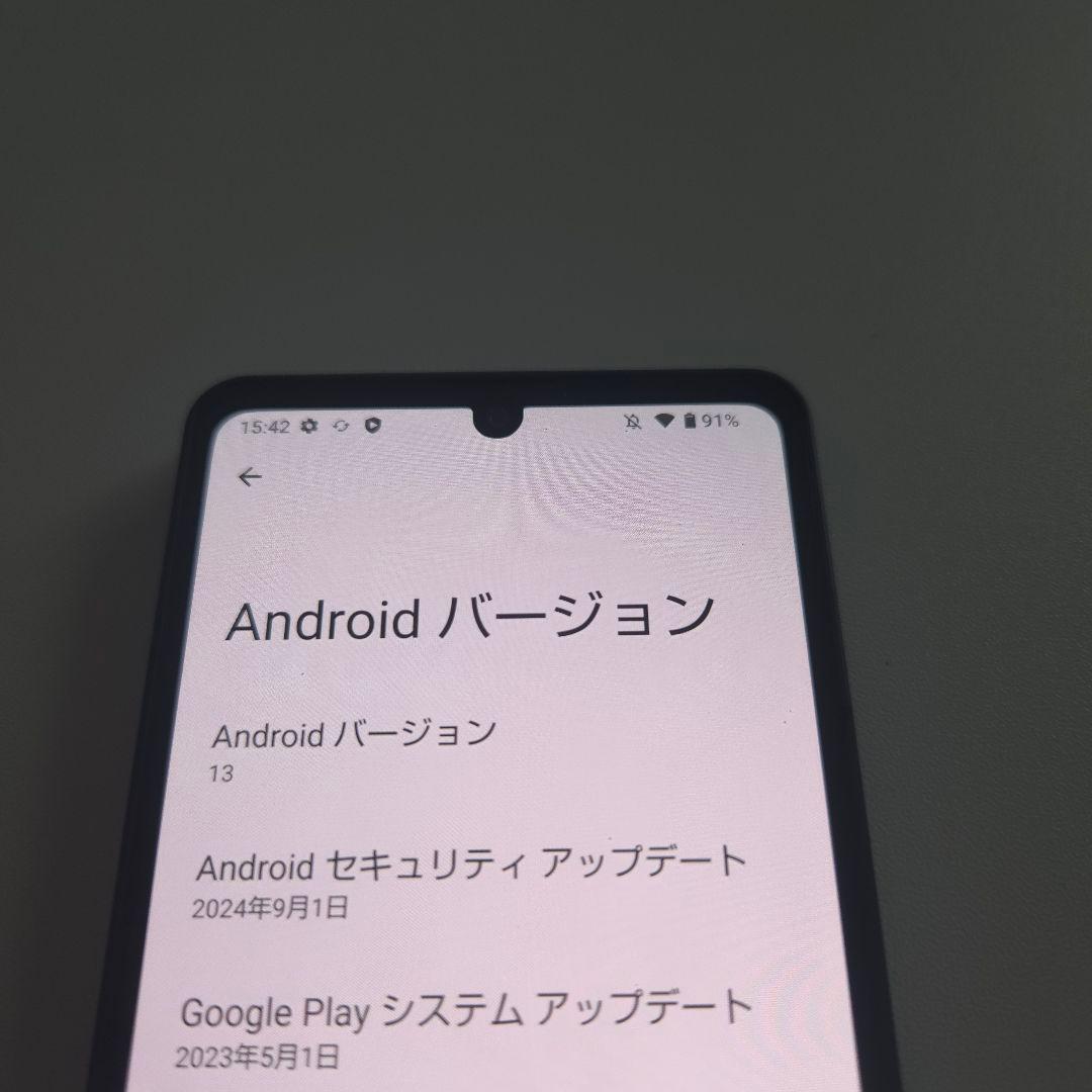 AQUOS sense6 アンドロイド13 シムフリー アクオス センス ６９３