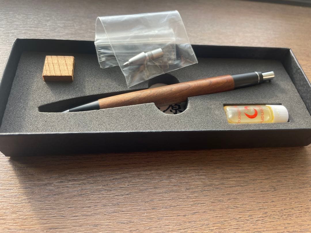 野原工芸　欅　旧型　固定式口金付き