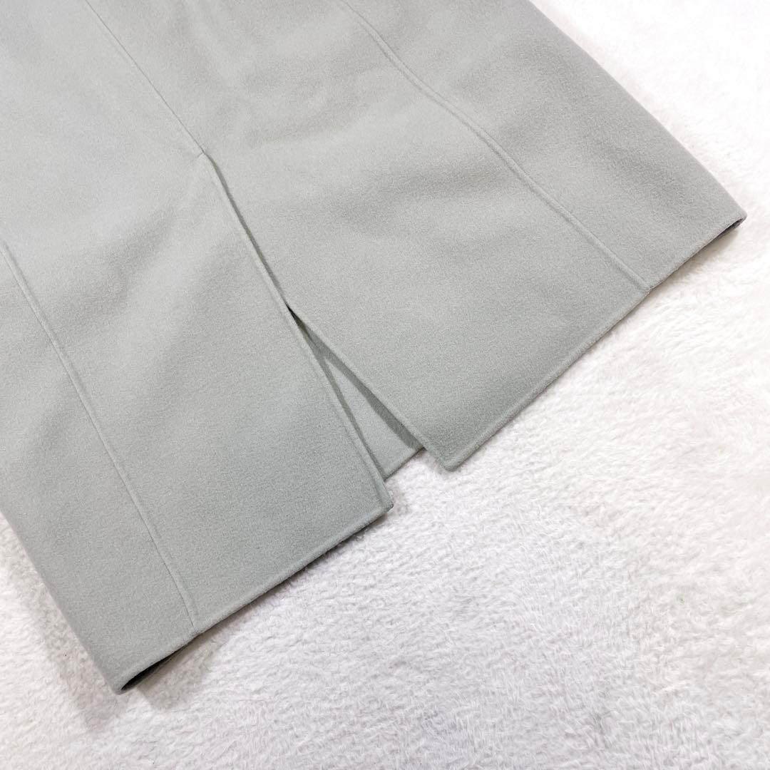 GALERIE VIE ライトメルトンチェスターコート ライトグリーン Mサイズ