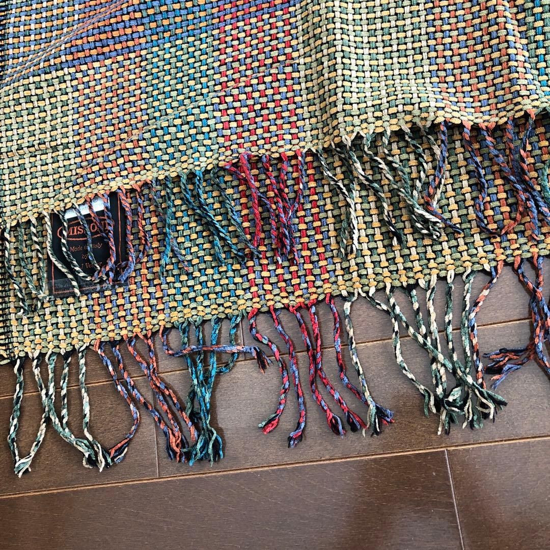 MISSONI T&J Vestor イタリア製　ブランケット　ミッソーニ　ラグ