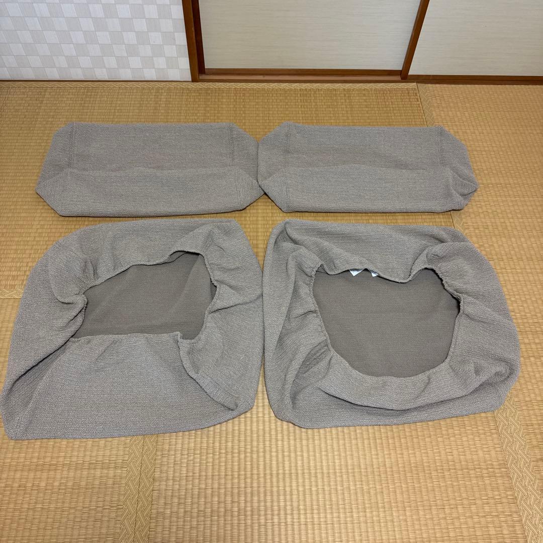 ベルメゾンソファーカバー 4枚セットベージュ