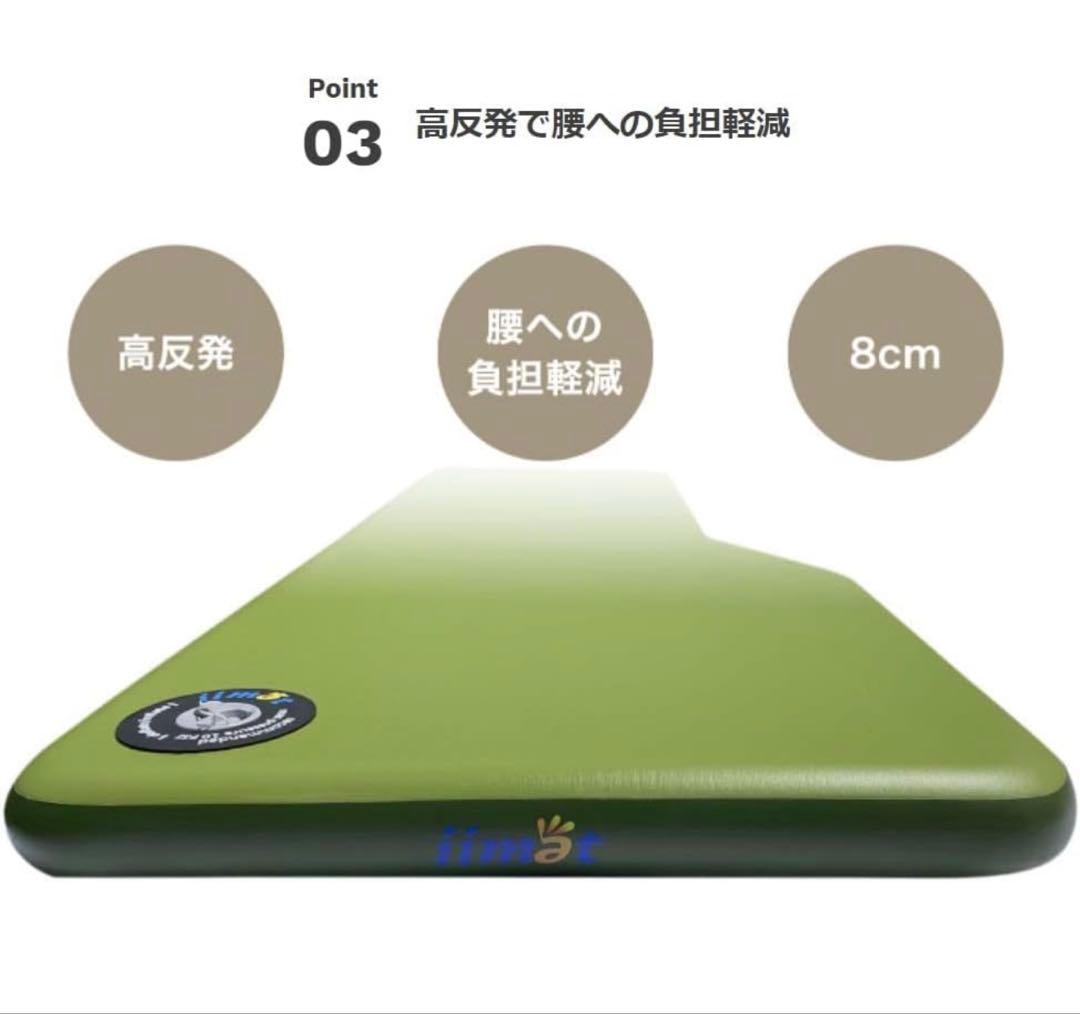 law  iimat イーマット PVCインフレータブル 車中泊マット