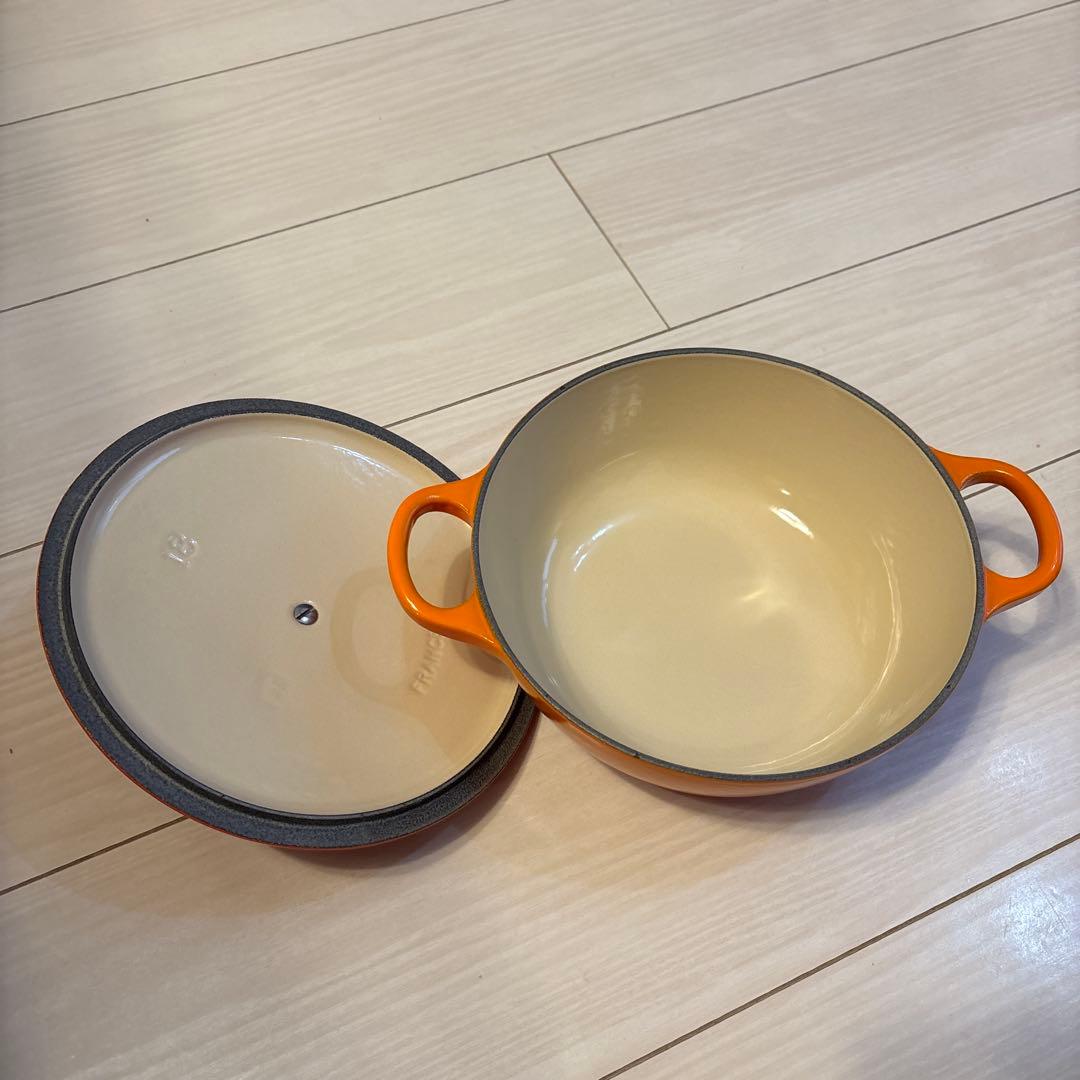 ル・クルーゼ　両手鍋18cm