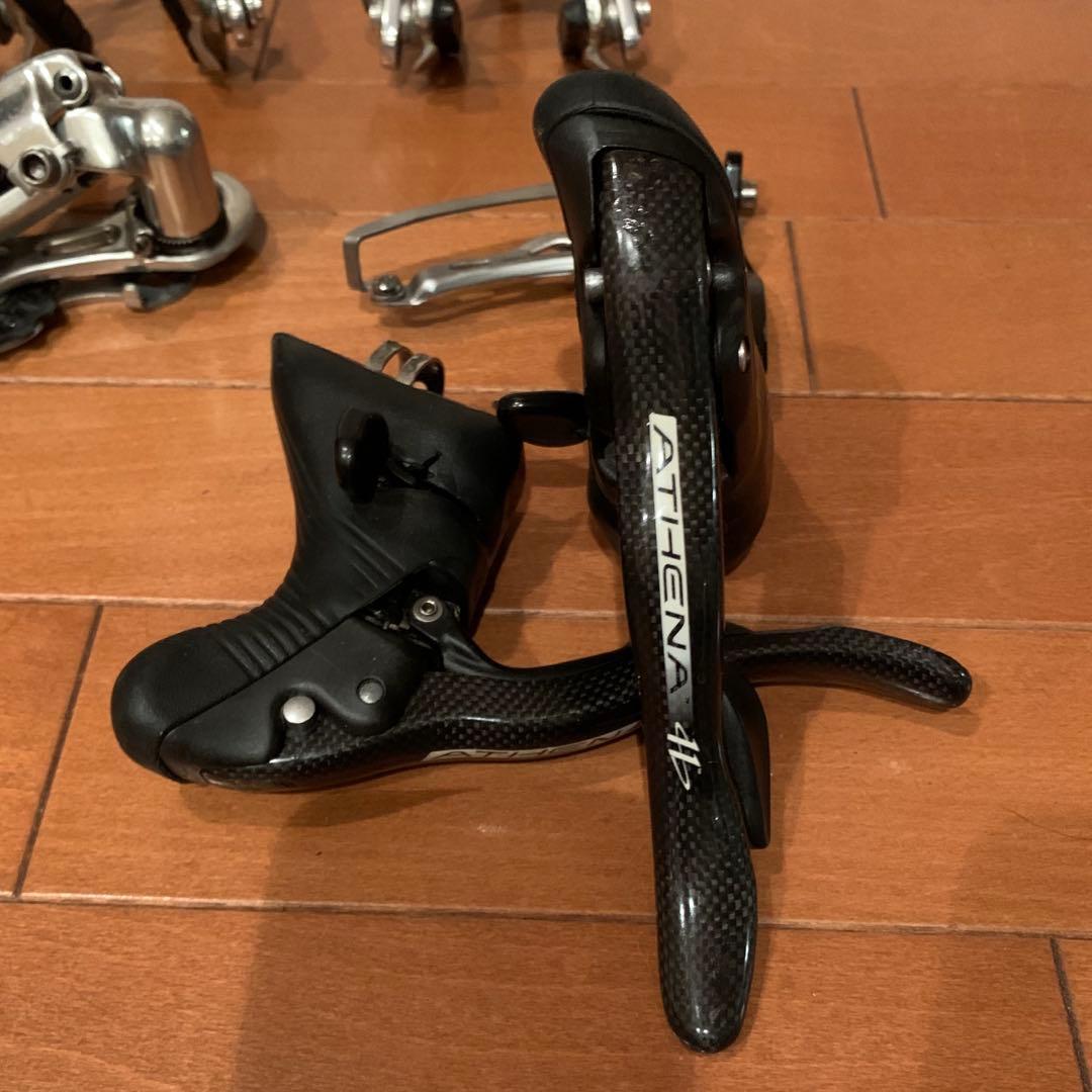 Campagnolo Athena カーボンxアルミ　コンポセット