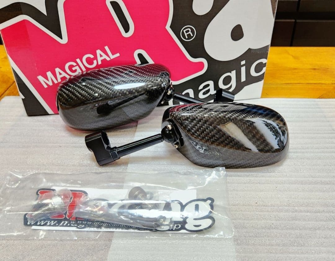 マジカルレーシング｜NK1 ミラー｜綾織カーボン｜type1 スーパーロング