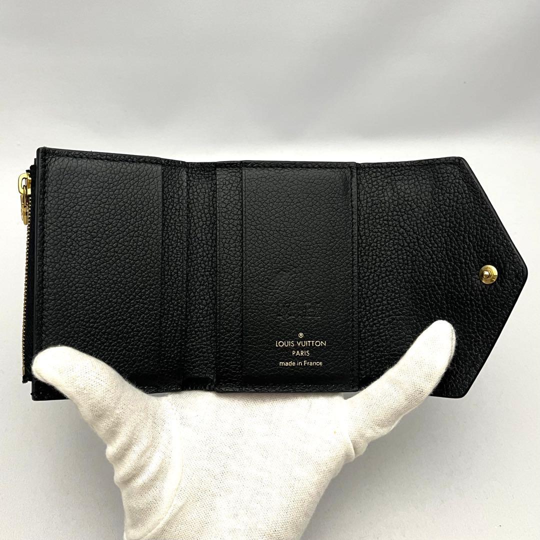 現行✨ルイヴィトン アンプラント ポルトフォイユ ゾエ 三つ折り財布 ミニ