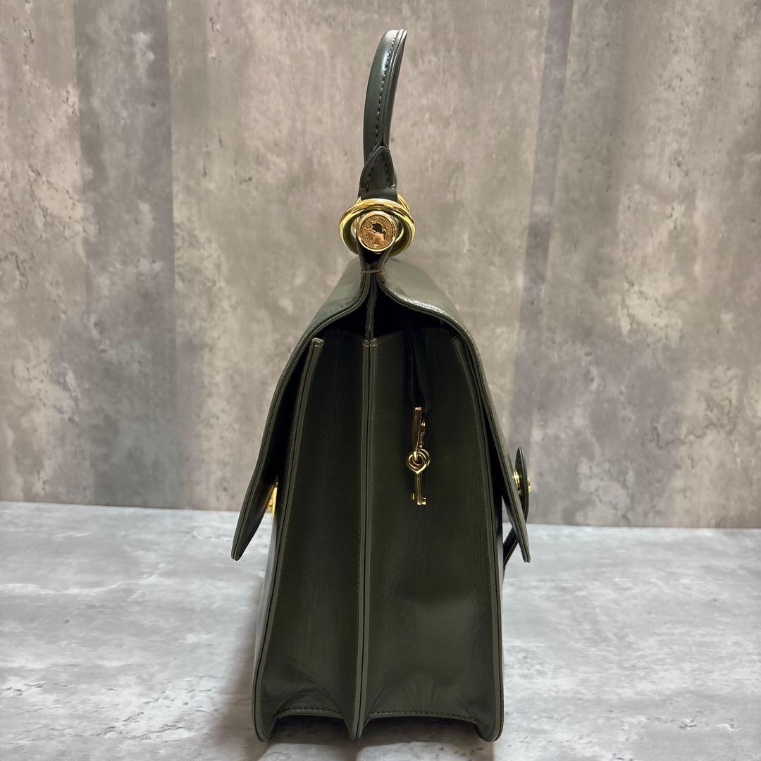 美品✨HUNTING WORLD 2way メッセンジャーバッグ オリーブ