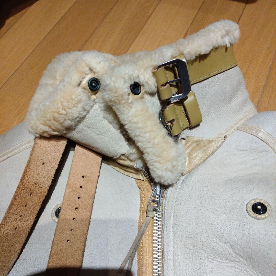 美品AVIREX　ムートンb-3 B3 アーミーエアフォースジャケット