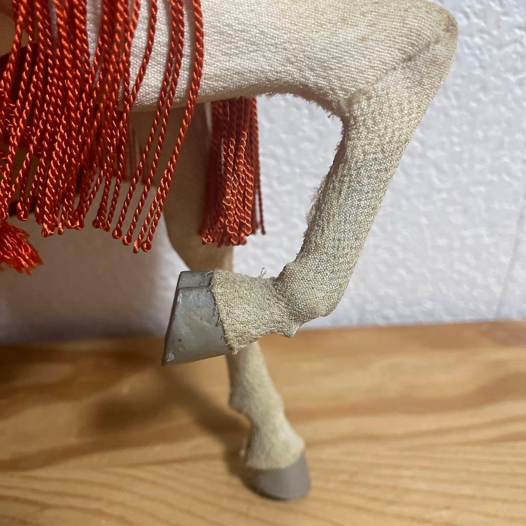 リアルな馬の置き物　昭和