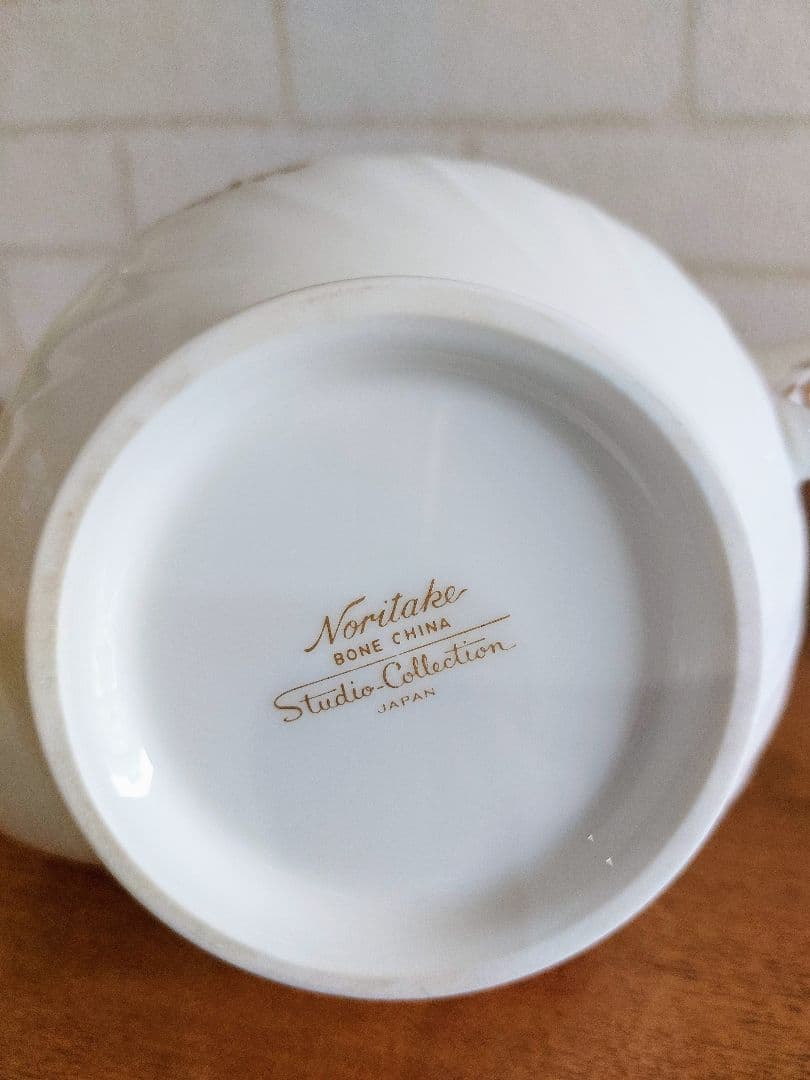 Noritake ノリタケ スタジオコレクション ティーセット 美品 花柄 金彩