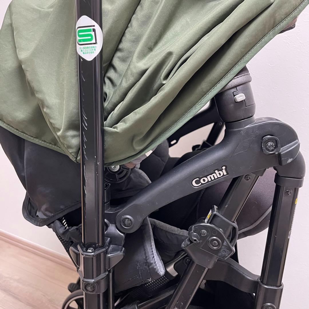 【美品】Combi スゴカル α 4キャス コンパクト　エッグショック　hk⭐︎