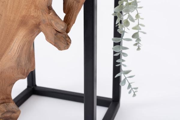 高さ55cm プランター フラワー スタンド 木製 室内 JW-302 N01