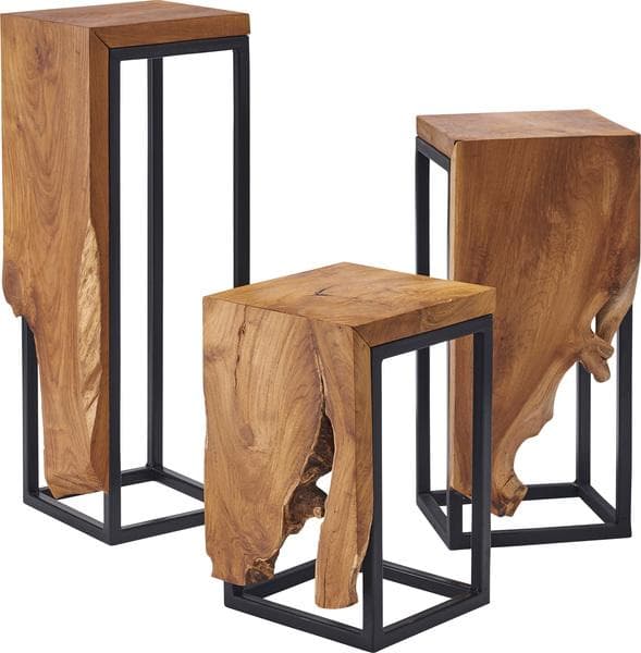 高さ55cm プランター フラワー スタンド 木製 室内 JW-302 N01