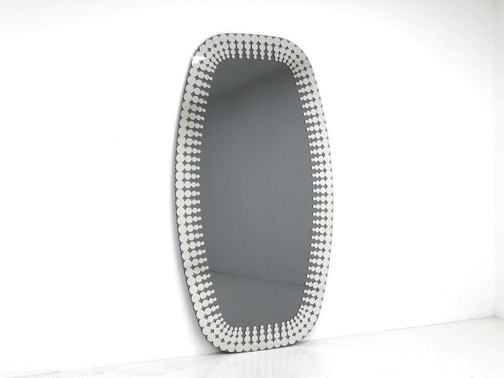 展示品　カッテランイタリア　壁掛け　ミラー　姿見　鏡　ホテルライク　高級