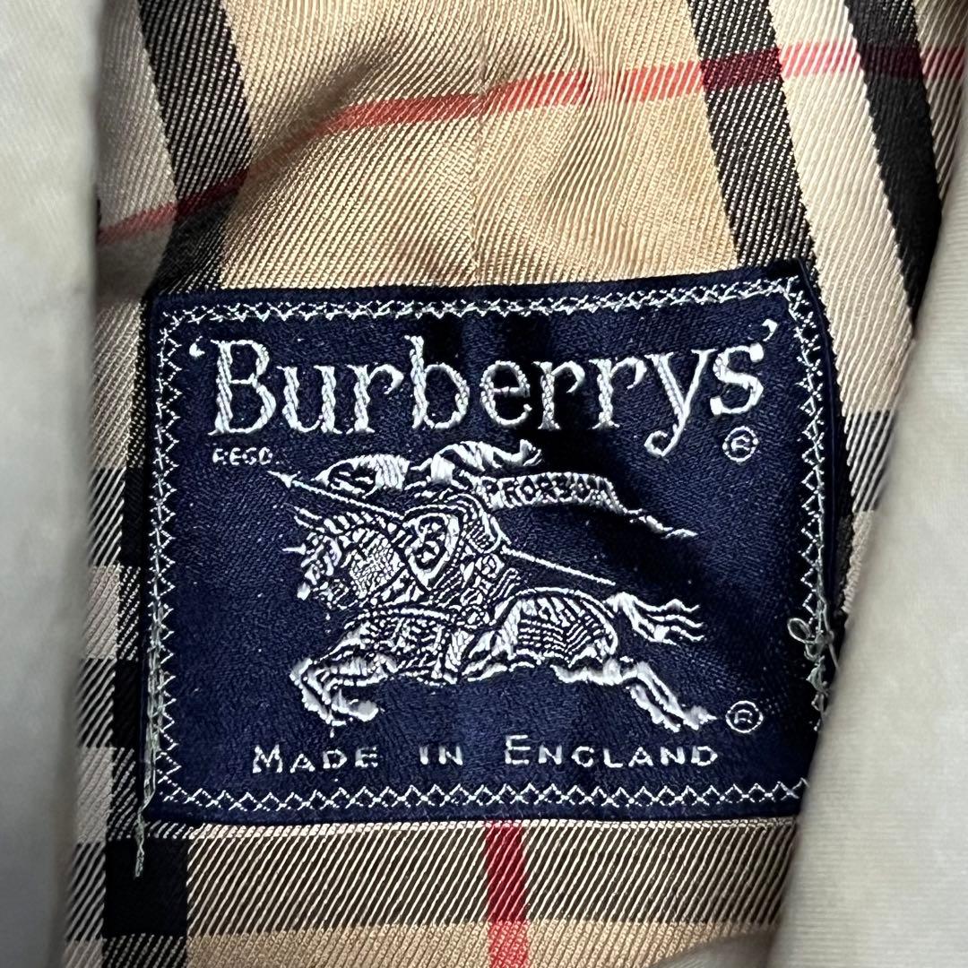 70s burberrys（バーバリー）ステンカラーコート/カーキ／英国製
