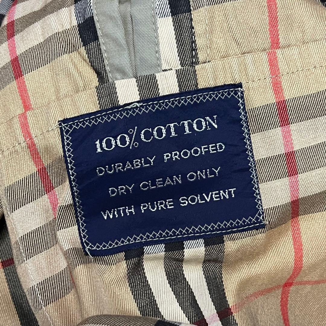 70s burberrys（バーバリー）ステンカラーコート/カーキ／英国製