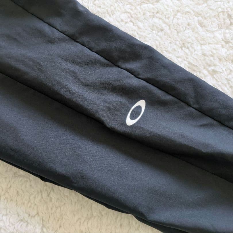 OAKLEY　大きめ トレーニングパンツウーブンパンツ ブラック　2XL