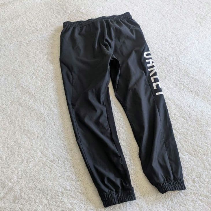 OAKLEY　大きめ トレーニングパンツウーブンパンツ ブラック　2XL