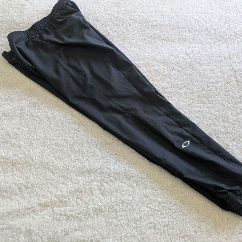 OAKLEY　大きめ トレーニングパンツウーブンパンツ ブラック　2XL