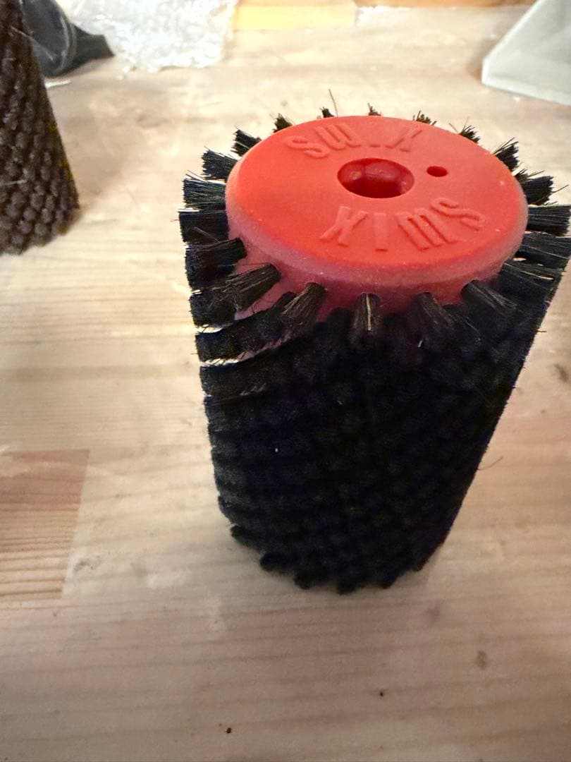 Swix ロトブラシ 100mm スチール T0019S、ワイルドボアセット