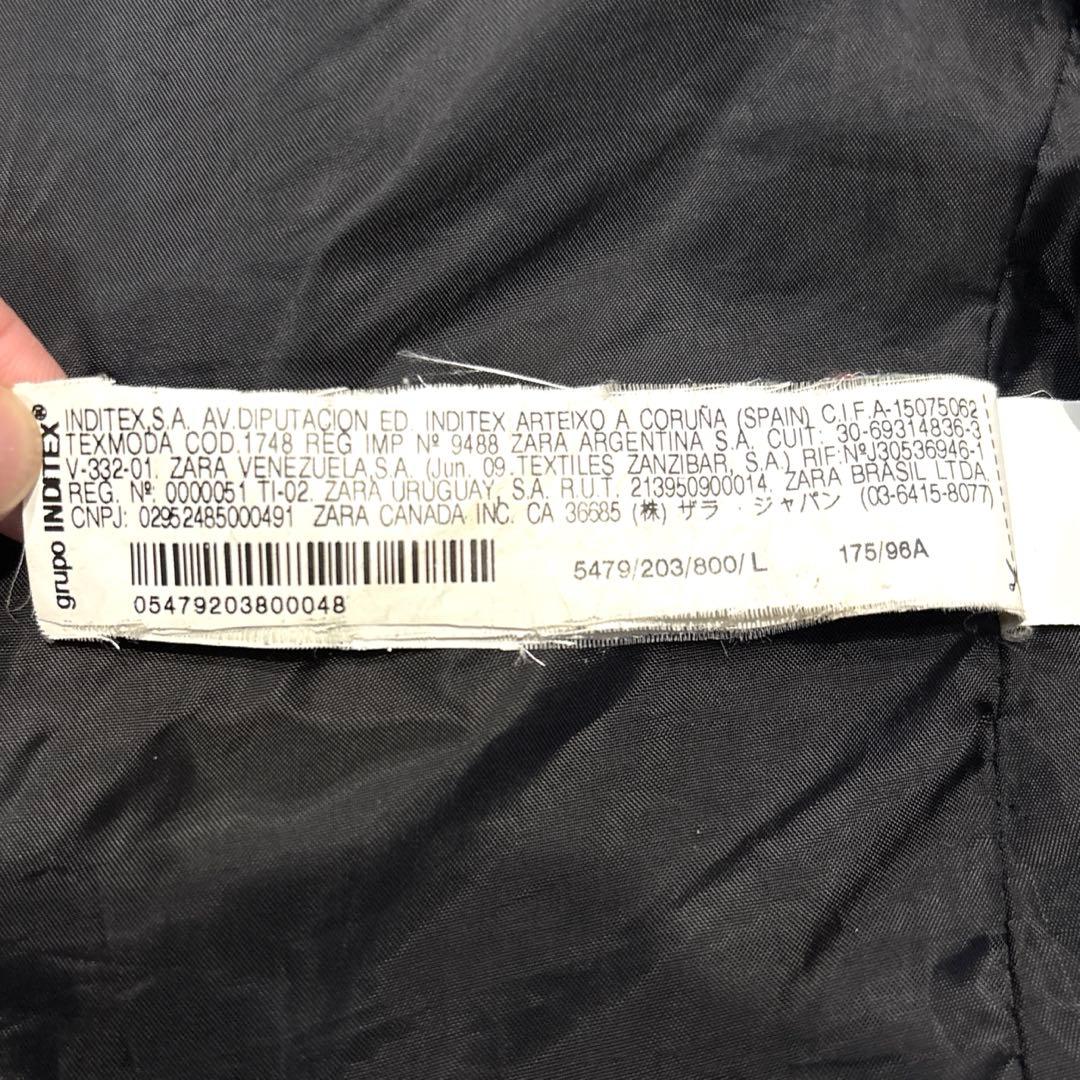 専用【希少/サイズL】ZARA　ラムレザー　ダブルライダースジャケット　スタッズ