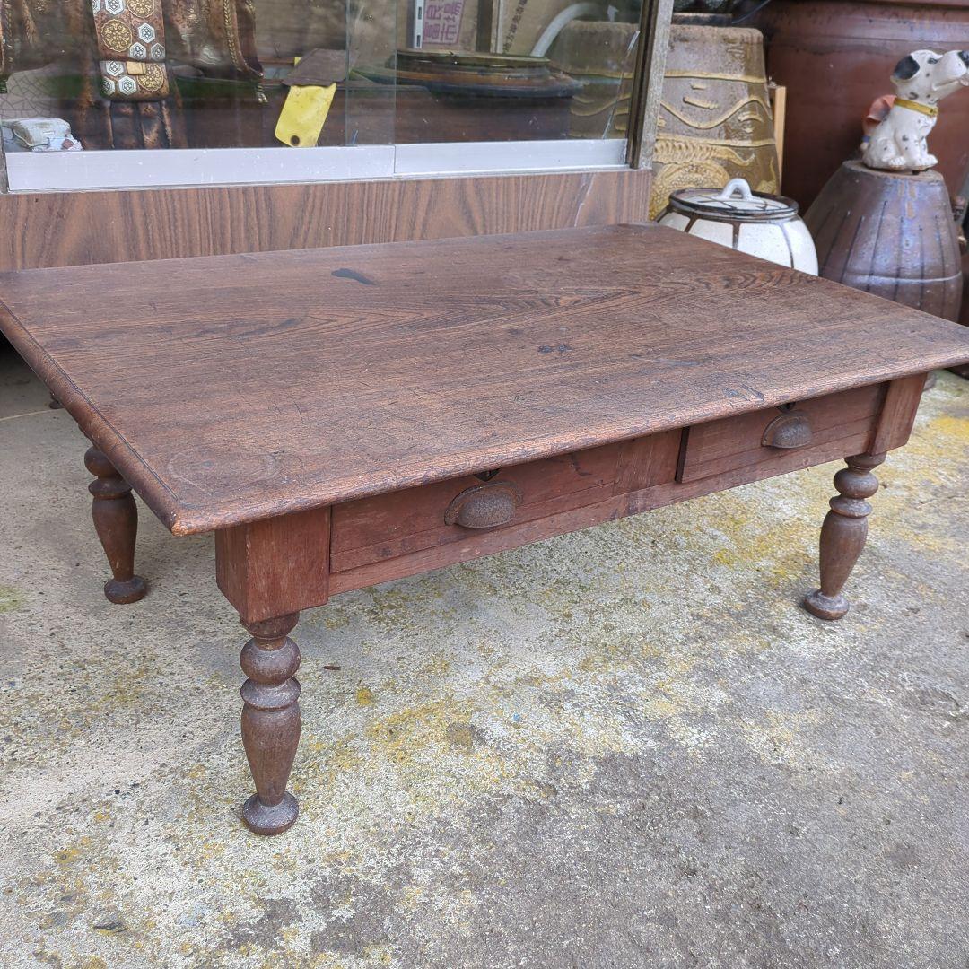 古い机 大正 昭和初期 アンテーク