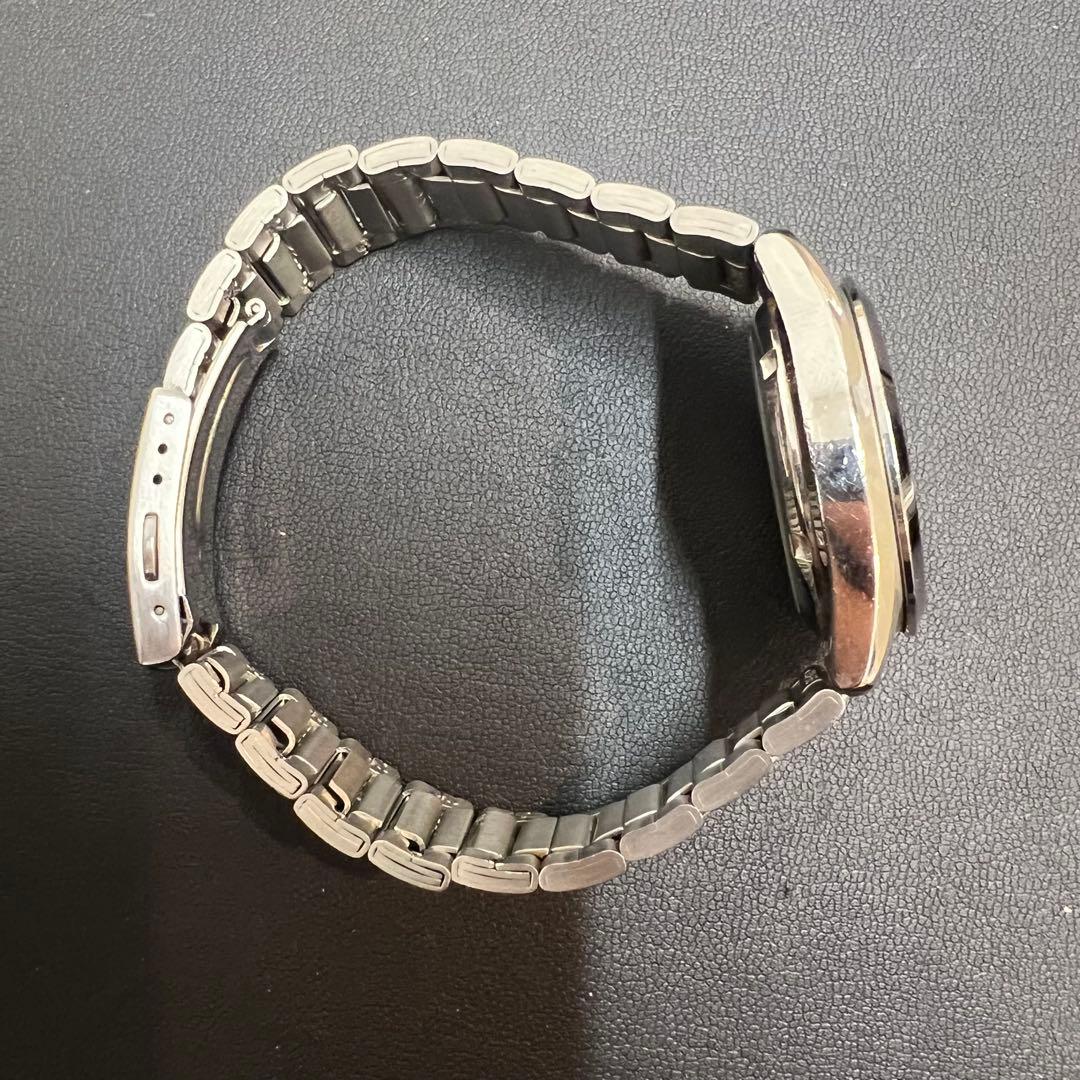 【極美品】セイコー 自動巻き 腕時計 シルバー