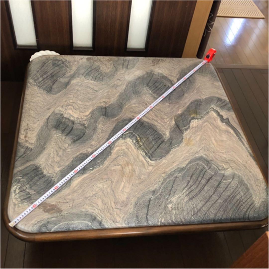 大理石　ローテーブル　behr