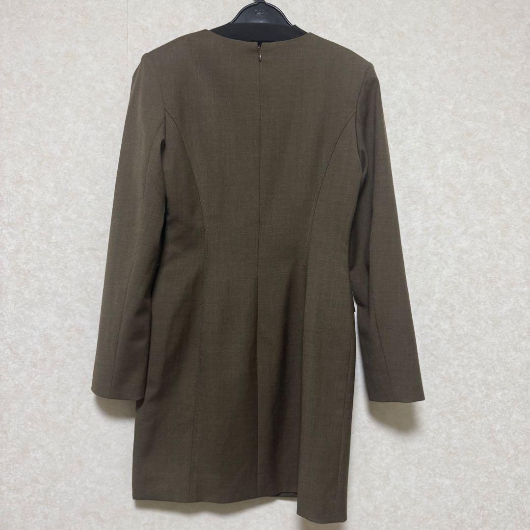 anuans ボクシーミニワンピース