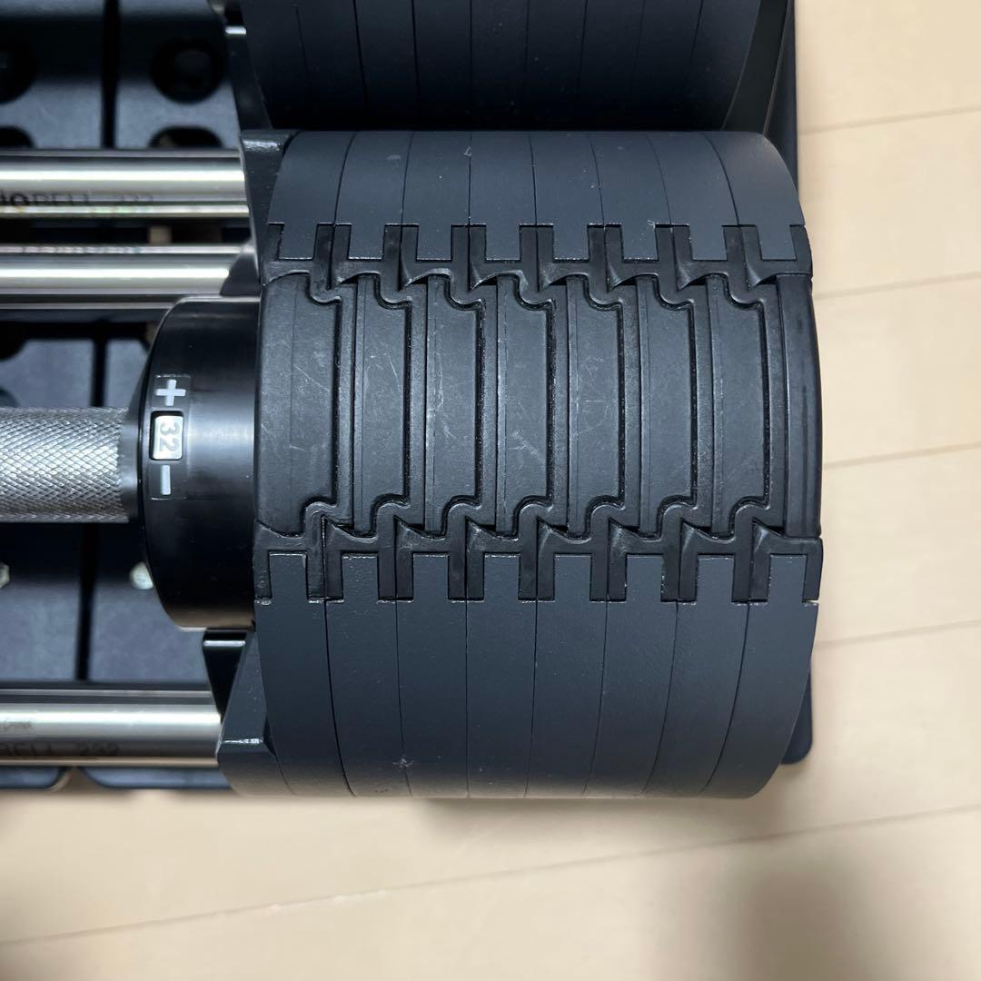 【セット購入②】32kg 2kg刻みフレックスベルNUOBELL可変式ダンベル