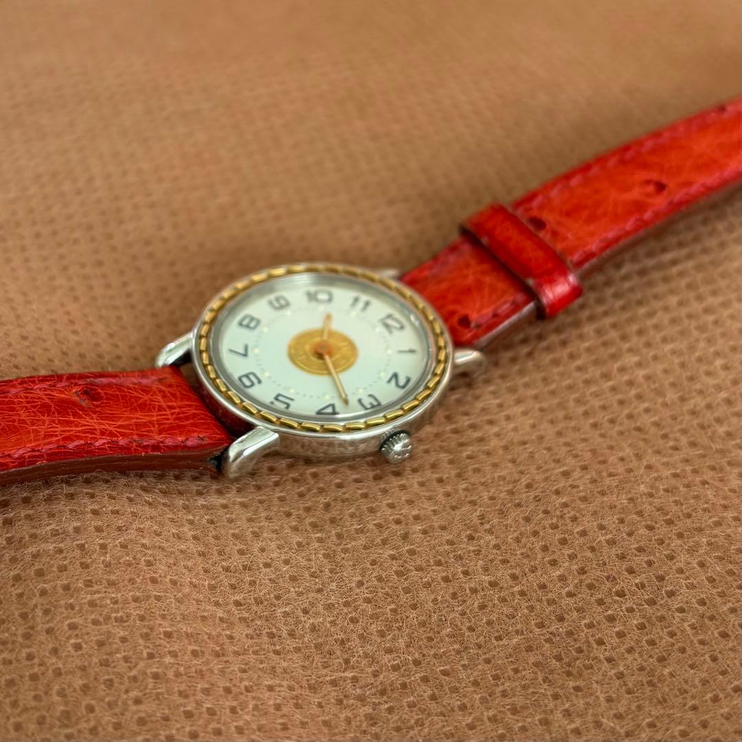 エルメス HERMES セリエ 腕時計 レディース ヴィンテージ