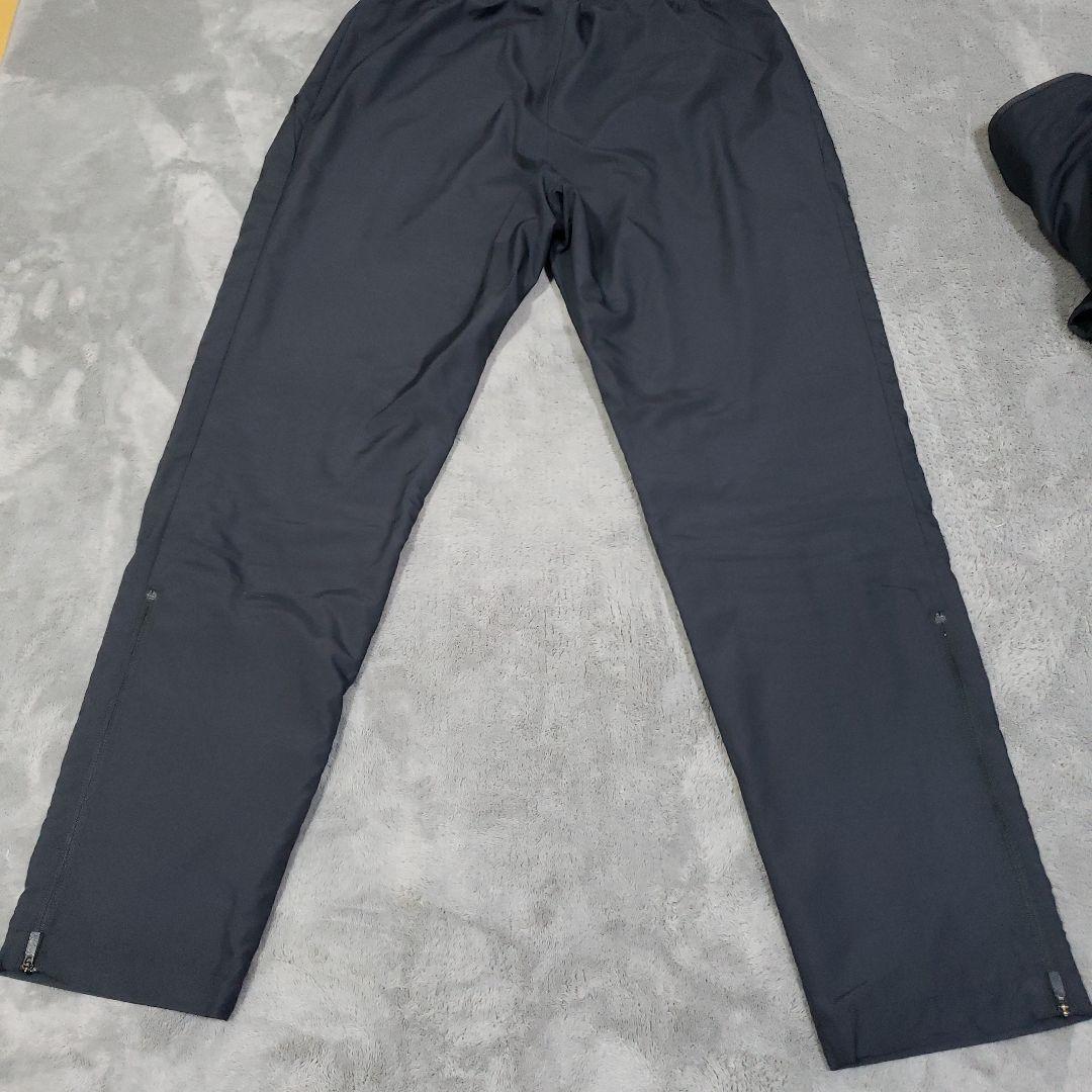 asics　ウィンドブレーカー　セットアップ　黒　上XL　下L　極上美品