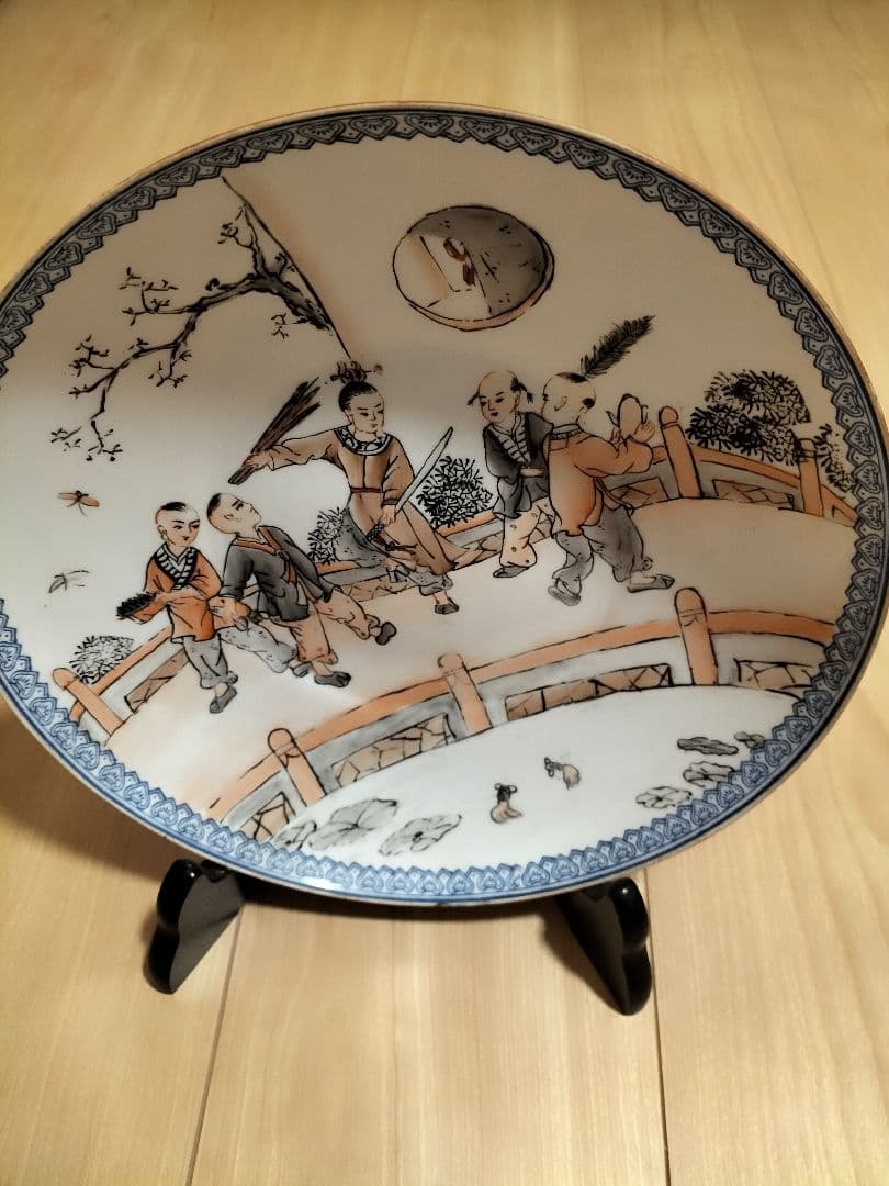 大清光绪漆皿　飾り物