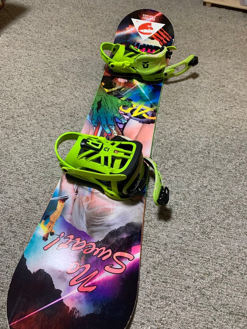 CAPITA スノーボード ビンディング付き　オフトレ　ウルトラフィアー　151