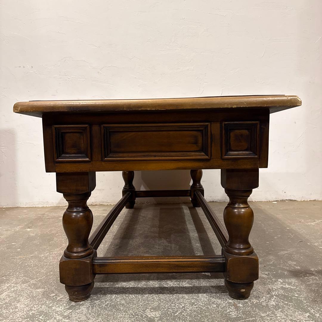 年末年始saleヴィンテージ　コーヒーテーブル　引き出し付き