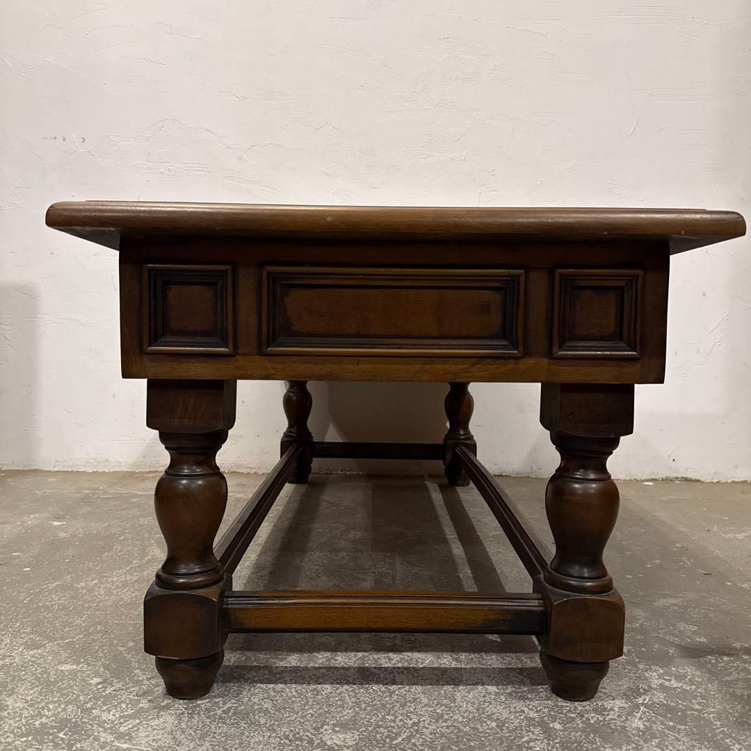 年末年始saleヴィンテージ　コーヒーテーブル　引き出し付き