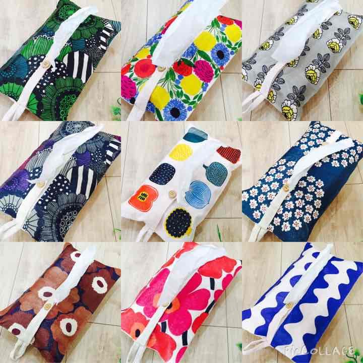 締め切りました！マリメッコ ティッシュカバー★北欧ミナペルホネン